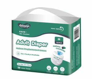 【High Quality】 Adult Diapers Pants Soft Pull Up Adult Diapers Size M/L/XL (10pcs/1pack) [Leak Proof]