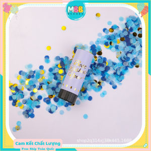Ống Giấy Kim Tuyến Phụt Mini Trang Trí Tiệc Sinh Nhật Party Ống Hoa Đăng Sinh Nhật Đồ Chơi Phụt Kim Tuyến MBBDECOR