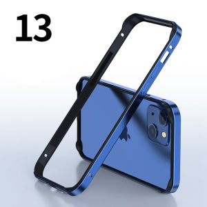 Ốp lưng chống sốc Ốp viền khung kim loại Titan cho Apple iPhone 17 Air 16 Pro 15 Plus 14 13 12 11 Pro Max XR XS cho Apple Vỏ bảo vệ điện thoại màu rắn