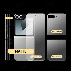 5 in 1 Matte PPF Hydrogel Film For Samsung Galaxy Z Flip 3 4 5 6 7 5G Folding Soft Screen Protector
