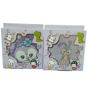 DIY Diamond Painting plus Bingkai Foto Stiker Diamond Painting with Frame Mainan Manik-Manik Tempel