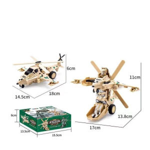 Xe Tăng Máy Bay Biến Hình 2in1 – Chạy Đà Tự Biến Hình Thành Robot Mới Nhất 2025