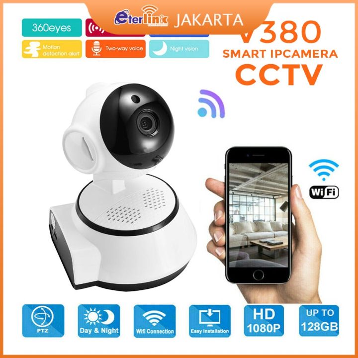 Wireless Wifi Smart V380 Pro / WIFI Smart CCTV Camera / Shaking Head