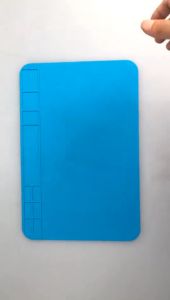 Tấm Lót Sửa Chữa Điện Thoại Thảm Lót Bàn Kỹ Thuật Hàn Mạch Điện Tử Bằng Silicon Chịu Nhiệt