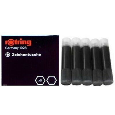 Rotring Drawing Ink หมึกหลอดรอตริง ไอโซกราฟ แพ็ค 5 ชิ้น (ใช้สำหรับงาน ...