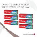 [Bundle of 6] Colgate Triple Action Toothpaste 200g x 6. 