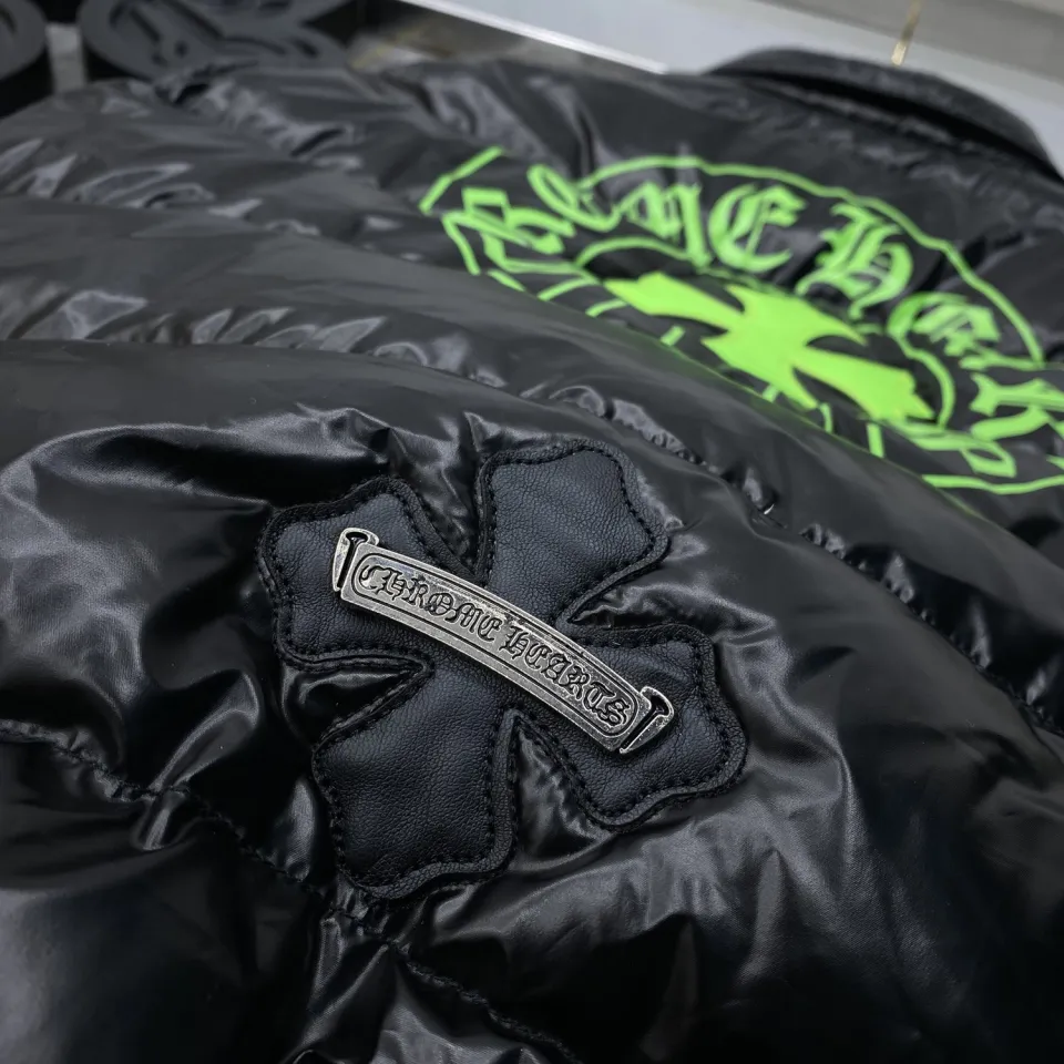 21Ss Correct Version Chrome Hearts Winter Down Jacket Series