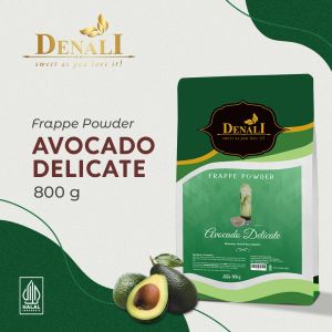 Powder DENALI Rasa DELICATE AVOCADO 800 Gram Bubuk Minuman Frappe Alpukat Kualitas Premium