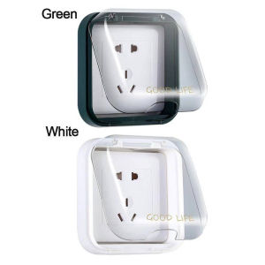 1pc Self-adhesive Wall Socket Waterproof Box Nail-free Doorbell Board