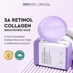 SKINEVER 3A Retinol Collagen Brightening Soap Gentle Cleanse Firming Smooth & Radiant Skin for Mature Skin 100G