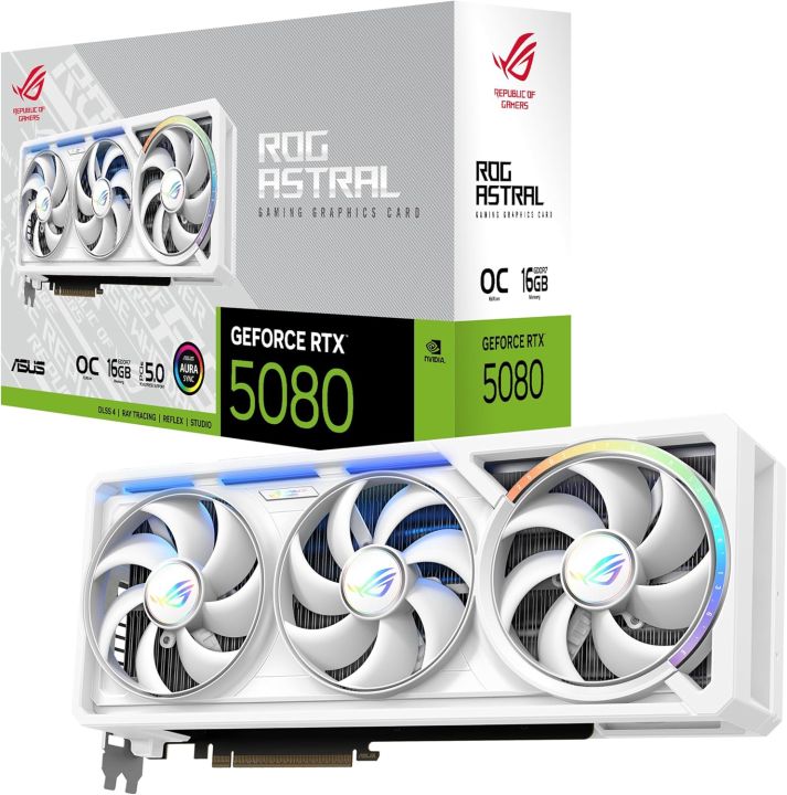 asus-rog-astral-geforce-rtx-5080-16gb-gddr7-white-oc-edition-quad