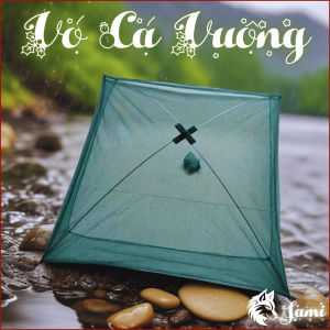 Vó Bắt Tôm Cua Cá Tép 1m x 1m - Kéo Lưới Bền Dễ Dùng Chất Liệu Cao Cấp - SaFami Store