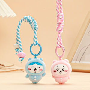 BERMA BABY Chiikawa Keychain Cute Anime Doll Pendant Cartoon Keyring Backpack Charm Decoration Gift for Kids