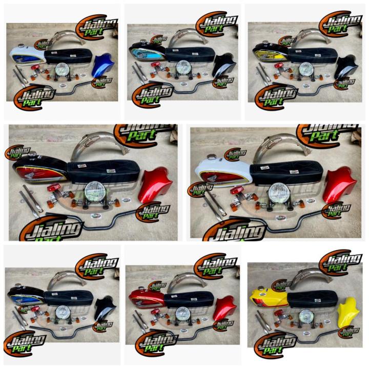 Paket body CB 100 CB Gelatik Tangki CB Jok CB Stoplamp CB