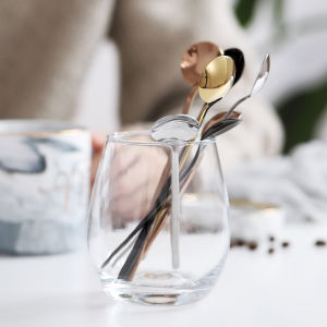 BINCOO Coffee Spoon 304 Stainless Steel Dinner Milk Coffee Powder Ice-cream Scoop