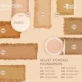 Wardah Colorfit Velvet Powder Foundation 11gr (NON REFILL) - Tersedia 8 Shade - Bedak Padat. 