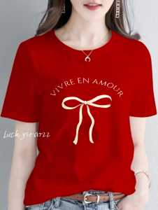 KAOS ATASAN TERBARU PITA AMOUR COMBED PREMIUM WANITA