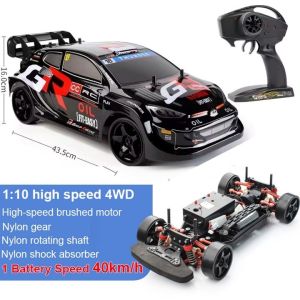 1/10 Rc Drift Car New Upgrade Chassis 4WD 70KM/H RC Car Shock Absorber Anti-collision Off-road Racing Remote Control Car