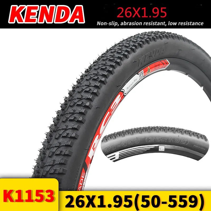 ready】KENDA K1153 Mountain Bike Tire MTB Bike Tyre Rim 24 26