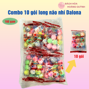 10 túi long não nhỏ nhiều màu Dalona  1 bịch long não nhí đuổi gián kiến côn trùng khử mùi loại 160 gam.