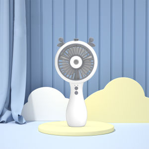 House Life Portable Misting Handheld Fan Cooling Personal Mini Fan 3 Speed 2 Modes Spray Water Fan USB Rechargeable Outdoor Camping Travel