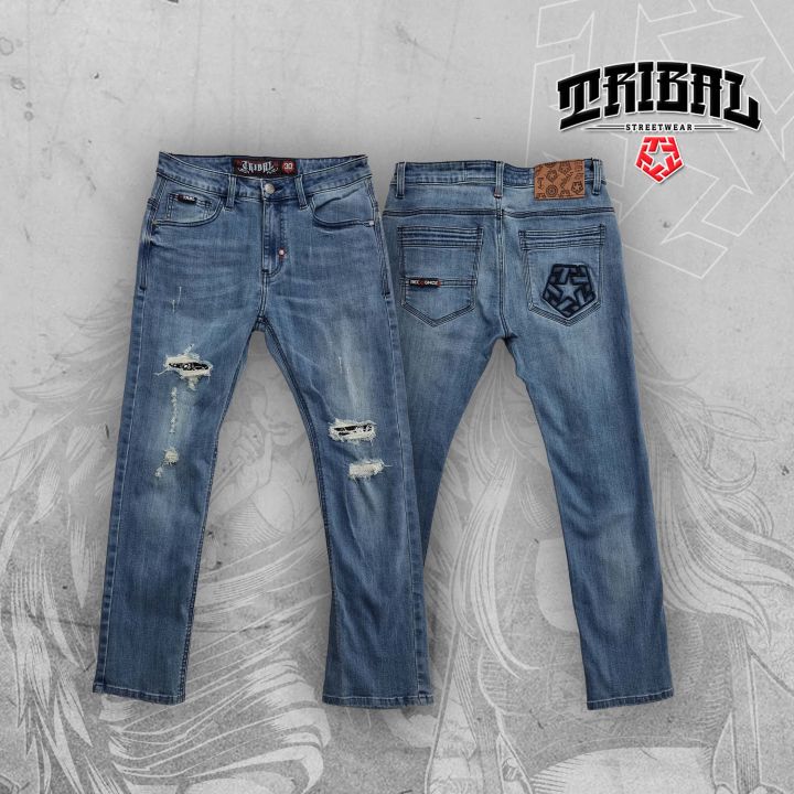 TRIBAL Men Denim Pants (Skinny Jeans) Skinny Jeans For Men Full