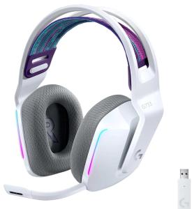 CLEAR NEW STOCK ! Logitech G733 LIGHTSPEED Wireless Gaming Headset with suspension headband LIGHTSYNC RGB Blue VO!CE mic technology and PRO-G audio drivers