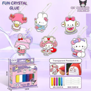 Set Lukisan Gam DIY Tanpa Bakar Untuk Kanak Kanak Siri Sirkus Hadiah Mainan Kreatif Gantung Lukisan Warna Ikan Kids Bake Free Glue Painting Circus Series DIY Painting Toys Gift pendant Fish Painted 免烤胶画马戏团系列儿童益智DIY绘画玩具礼物挂件鱼彩绘 A314