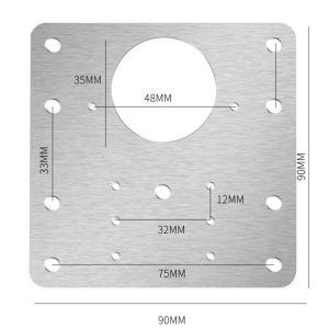 Set 2 bản lề inox có giảm chấn bản lề gập giảm chấnmiếng đệm sửa bản lề cửa tủ-NIEVE