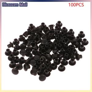 [Blossom] 100Pcs 5mm Furniture Hole Covers Decor Plastic Screw Cap Cabinet Drill Hole Dust Plug Grommet Hardware Practical Fitting