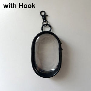 3D PVC Transparent Cable Storage Box Protective Cover Data Line Organizer Closed Transparent Display Box