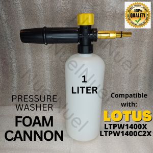 LOTUS FOAM CANNON FOR PRESSURE WASHER LTPW1400X LTPW1400C2X POWER WASHER ACCESSORIES