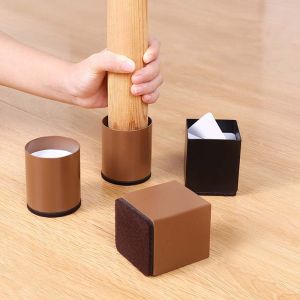 IUYJN 8pcs Round Silicone Chair Leg Caps Feet Pads Floor Protector Furniture Table Covers for Non-Slip Chair Rubber Feet Cap Bottom