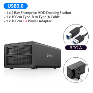 ORICO 35 Series 5 Bay HDD Docking Station 80TB With Dual Chip 150W Built-in Power Hard Drive Case For 2.5 3.5 Inch Hard Drive