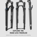 Lexon 700C Suspension Gravel Fork 40mm E-Gravel Bicycle Front Fork Travel E-Bike Ready Road Suspension Fork 12×100MM. 