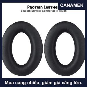 【CANAMEK】 1 cặp Chất lượng cao Earpads Tai nghe Miếng đệm tai nghe đệm tai nghe thay thế earmuff bọt mềm Bộ nhớ miếng bọt biển bìa cho Bose hàng không tai nghe x A10 A20