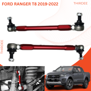 Ford Ranger T8 2019-2022 Front Adjustable Sway Bar Link Heavy Duty Stabilizer Link For Lifted Suspension Upgrade Anti Body Roll Correction 4x4 Offroad Accessories Auto Replacement Parts High Quality Front Assembly