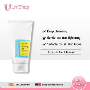 Cosrx Low PH Good Morning Gel Cleanser 150ml，dissolves impurities deep within pores and controls sebum leaving skin glowing.