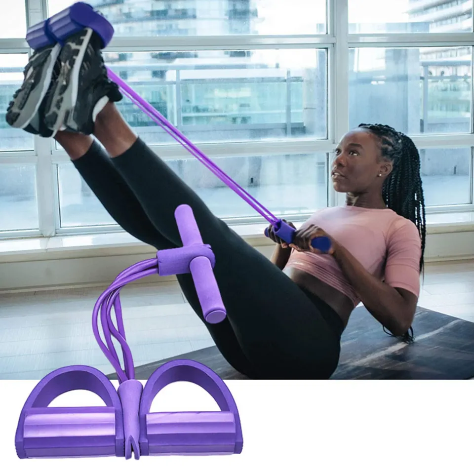 yumu Tension Rope Multifunctional Resistance Band Portable Yoga Pedal Puller Resistance Band for Slimming Fitness Training Lazada Singapore