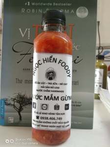 Nước mắm gừng chai 1000ml ( hàng nhà làm đảm bảo thơm ngon sạch sẽ ) NGỌC HIỂN FOODS