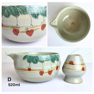 The Leaferie Matcha set (Series 2) Ceramic bowl kitchenware chawan chasen green tea