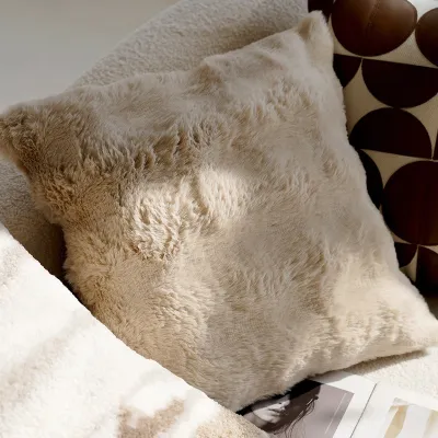 {SG} Cushion Cover 45x45cm Nordic Cushion Cover Sofa Pillow Luxury Velvet Cushion Cover