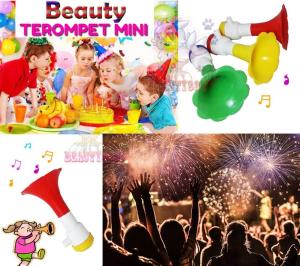 Beauty 1 Pcs Terompet Perayaan Tahun Baru / Terompet Murah Terompet Mini Tiup Terompet Tahun Baru Terompet Tiup Trompet Mini Pesta Terompet Anak / Terompet Pesta Ulang Tahun Trumpet New Year Mainan Anak Terompet Mini Plastik Mainan Terompet - Warna Random