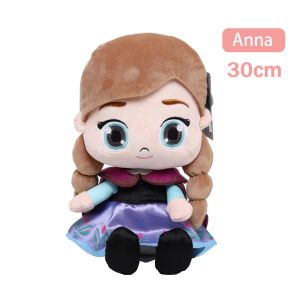 30CM Frozen Princess Anna and Elsa Doll Toy Plush Doll Stuffing Doll Cartoon Doll Gift For Girls