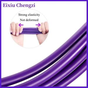 Eixiu Tập thể dục kẹo cao su 4 và 6 ống cao su đạp Exerciser Sit-up kéo dây Expander ban nhạc đàn hồi Yoga thiết bị Pilates tập luyện