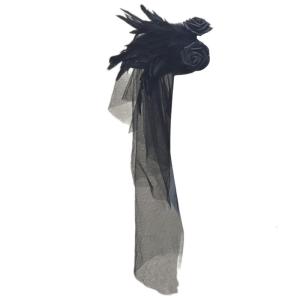 Epaulet Shoulder Cover Tulle Epaulet Shoulder Shoulder Board for Drama Play Costume Elegant Wing