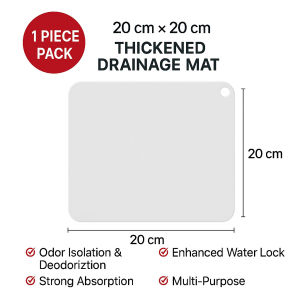 Silicone floor drain mat sewer deodorizing and insect-proof cover