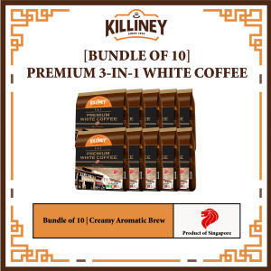 [Bundle of 10 Special] Killiney 3-in-1 Premium White Coffee