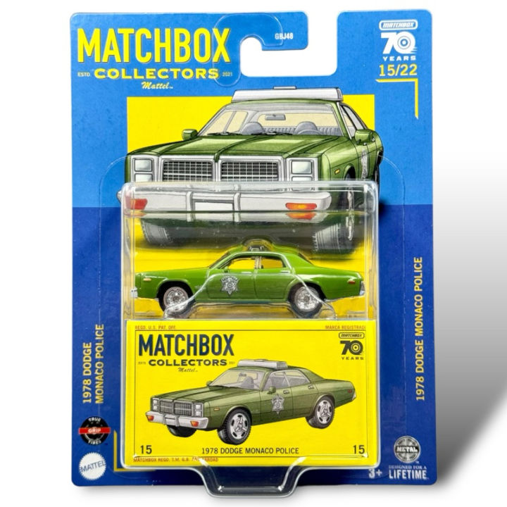 Matchbox Superkings K68 - Dodge Monaco Avec Remorque - Modèle Rare - Occasion