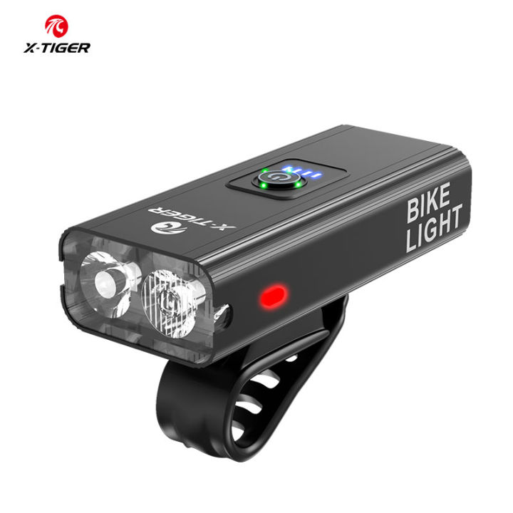 X Tiger Bicycle Light Rainproof Usb Charging Led Cycling Lights Front Lamp Headlight Aluminum